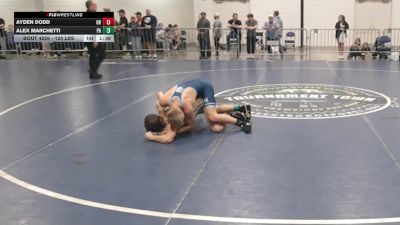 120 lbs Round Of 32 - Ayden Dodd, OH vs Alex Marchetti, PA