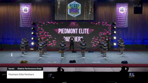 Piedmont Elite Panthers [2022 Varsity Sideline Performance Cheer] 2022 Pop Warner National Cheer & Dance Championship