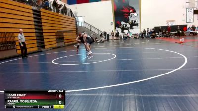 144 lbs Quarterfinal - Rafael Mosqueda, McNary vs Izzak Macy, Southridge