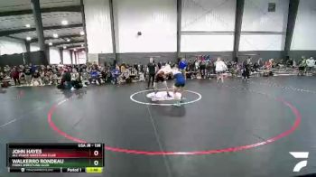 138 lbs Quarterfinal - Walkerro Rondeau, Forks Wrestling Club vs John Hayes, All-Phase Wrestling Club