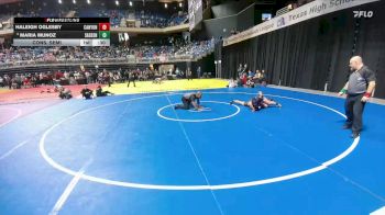 5A 145 lbs Cons. Semi - Maria Munoz, San Antonio Edison vs Haleigh Oglesby, Canyon