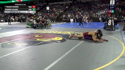 165 lbs Round Of 64 - Isaiah Rangel, Palma (CC) vs Damien Valdez, Lemoore HS (CS)