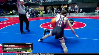 7A-120 lbs Cons. Round 2 - Ryan Perry, Mill Creek vs Joseph Cox, Parkview