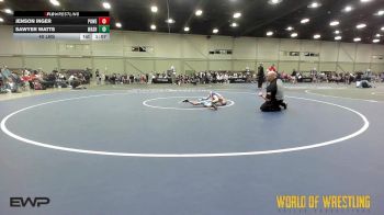 40 lbs Rr Rnd 2 - Jenson Inger, Powerhouse Elite 9u vs Sawyer Watts, Washington 9U