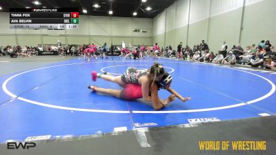 120 lbs Rr Rnd 1 - Tiana Fox, Storm Wrestling Center vs Ava Belvin, Shelton Wrestling Academy 7-12