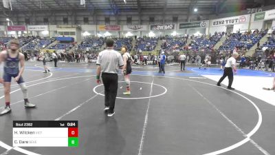 115 lbs Consi Of 8 #2 - Henry Wilcken, Victory WC Loveland vs Corbyn Dare, Severance Middle School