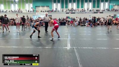 98 lbs Round 2 (4 Team) - Paul Rios, U2 Upstate Uprising vs Ice McCormick, Quest For Gold