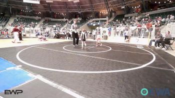 46 lbs Round Of 16 - Gideon Fox, Locust Grove Youth Wrestling vs Kane Coombes, Wyandotte Youth Wrestling