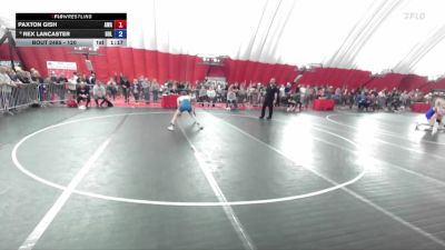 120 lbs 3rd Place Match - Paxton Gish, Askren Wrestling Academy vs Rex Lancaster, Holmen
