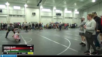 80 lbs Round 7 (8 Team) - Michael Santoro, Medina vs Hayden Black, 84 Athletes