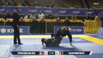 Gillian Summer Miller vs Cynthia Marie Luna-Lopez 2026 Pan Jiu Jitsu IBJJF Championship