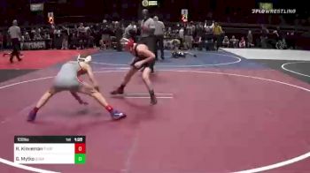 102 lbs Round Of 16 - Ryder Kinneman, Thorobred WC vs Gavin Mytko, Durango WC