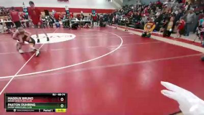 68-74 lbs Round 1 - Paxton Duhring, Eaton Wrestling Club vs Maddux Bruno, Brush Wrestling Club