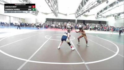 82-B lbs Quarterfinal - Cameron Powell, Gnwc vs Lincoln Gray, East Hartford Stingers Youth