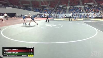 3A-152 lbs Cons. Round 2 - Philemon Mauck, Banks vs Garrett Forbes, La Pine