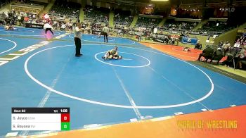 70 lbs Semifinal - Shiloh Joyce, Legacy Dragons vs Slate Bayona, RedWave Wrestling