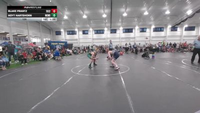 126 lbs Round 1 (6 Team) - Blake Frantz, Team 922 vs Hoyt Hartshorn, Wrecking Crew WC