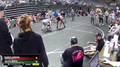 185 lbs Round 2 (6 Team) - Olyvia Besco, Kansas Lavendar Dragon vs Kamiya Hobson, Nebraska Red