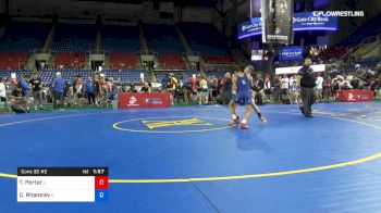 113 lbs Cons 32 #2 - Thomas Porter, Illinois vs Cole Rhemrev, Illinois