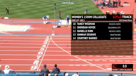 Women's 1500m, Heat 1