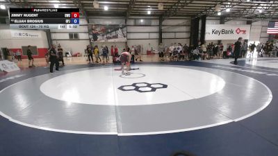 70 kg Champ. Rd Of 128 - Jimmy Nugent, Chippewa Wrestling Club vs Elijah Brosius, UPJ