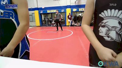 80 lbs Consolation - Beau Sites, Chandler Takedown Club vs Tracer Mead, Eufaula Ironheads Wrestling Club