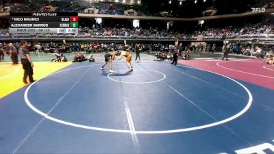 6A 215 lbs Champ. Round 1 - Isaiah Goff, Katy Mayde Creek vs Brandon Long, San Antonio Madison