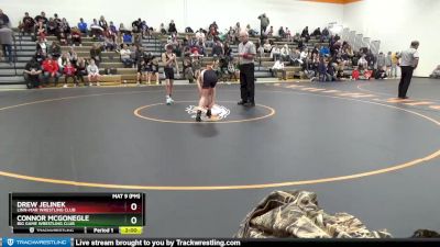 J-3 lbs Cons. Semi - Connor McGonegle, Big Game Wrestling Club vs Drew Jelinek, Linn-Mar Wrestling Club