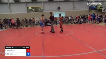 60 kg Round Of 16 - Cordney Chairs, Air Force WCAP vs Randon Miranda, NYAC/NMU