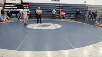 195 lbs Round 5 - Braiden Parker, Small Town Grims vs Shane Panser, 208 Badgers Wrestling Club