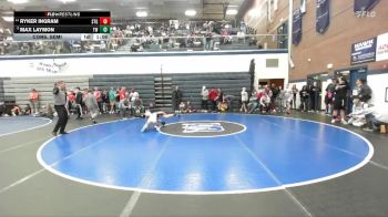 102 lbs Cons. Semi - Max Laymon, TW Wrestling vs Ryker Ingram, Small Town Grims