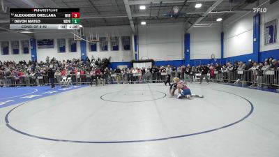 113 lbs Consi Of 8 #2 - Alexander Orellana, Woburn vs Devon Mateo, West Springfield