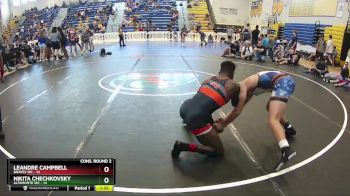 150 lbs Semis & Wb (16 Team) - LeAndre Campbell, Braves WC vs Nikita Chechkovsky, Altamonte WC