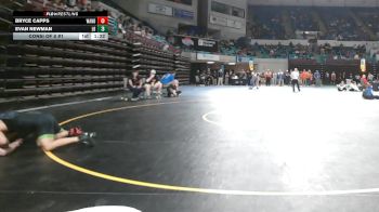 157 lbs Consi Of 8 #1 - Bryce Capps, Wando vs Evan Newman, Lucy Beckham