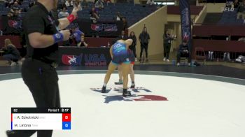 62 lbs Quarterfinal - Alexandra Szkotnicki, Bearcat Wrestling Club vs Maya Letona, Titan Mercury Wrestling Club (TMWC)