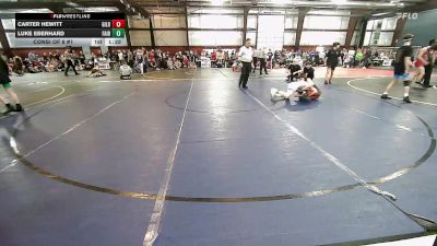 Consi Of 8 #1 - Carter Hewitt, Gilbertsville vs Luke Eberhard, Fair Haven