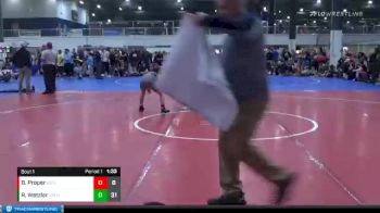 85 lbs Finals (2 Team) - Royce Wetzler, VB FIGHTHOUSE vs Benjamin Proper, INTEGRITY WC