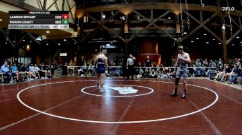 157 lbs Semis & 3rd Wb (16 Team) - Landon Bryant, Coahulla Creek vs Paxon Legatt, Union County