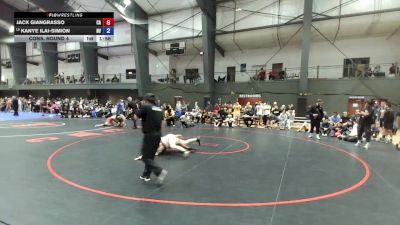 Junior Boys FS - 144 lbs Cons. Round 4 - Jack Giangrasso, CA vs Kanye Ilai-Simion, NV