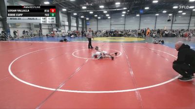 68 lbs Round 3 - 12:30pm Saturday - Logan Vallalla, Mat Assassins vs Eddie Cuff, PA USA