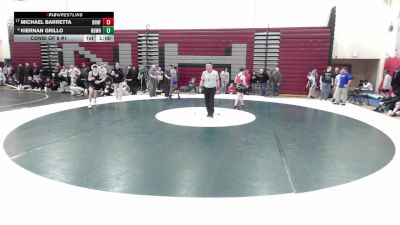 120 lbs Consi Of 8 #1 - Michael Barretta, Branford vs Kiernan Grillo, Notre Dame-West Haven