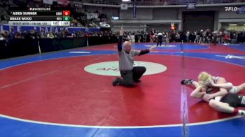 1A-4A 132 Quarterfinal - Aiden Sumner, Oak Grove vs Drake Wood, Reeltown