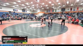 165 lbs Cons. Round 2 - Nathan Larson, Wheaton vs Jaden Datz, Cortland State