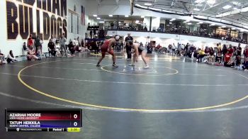 180A Quarterfinal - Azariah Moore, Lock Haven University vs Tatum Heikkila, North Central College