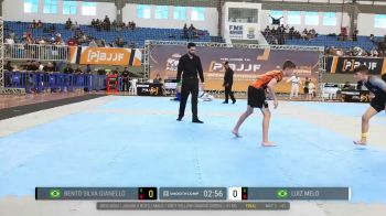 Bento Silva vs Luiz Melo 2026 PBJJF South American Jiu-Jitsu Championship