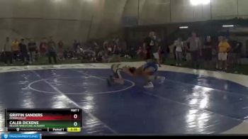 129 lbs Prelim - Griffin Sanders, Mooresville vs Caleb Dickens, Region Wrestling Academy