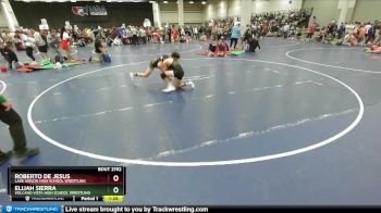 126 lbs Champ. Round 2 - Roberto De Jesus, Lake Gibson High School Wrestling vs Elijah Sierra, Volcano Vista High School Wrestling