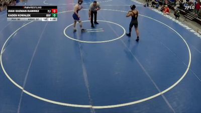 126 lbs Finals (8 Team) - Juan Guzman-Ramirez, Papillion-La Vista vs Kaden Kowalek, Kearney