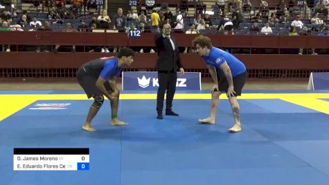 Dylan James Moreno vs Ernesto Eduardo Flores Cel 2024 Pan IBJJF Jiu-Jitsu No-Gi Championship