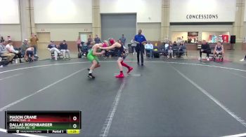105 lbs Round 5 (6 Team) - Dallas Rosenbarger, Contenders WA vs Mason Crane, Xtreme Team